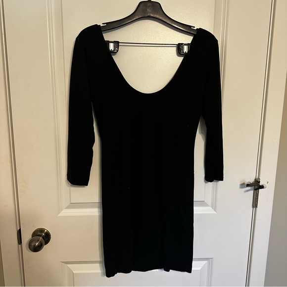 NanaMacs Black Bodycon Dress - Picture 2 of 6